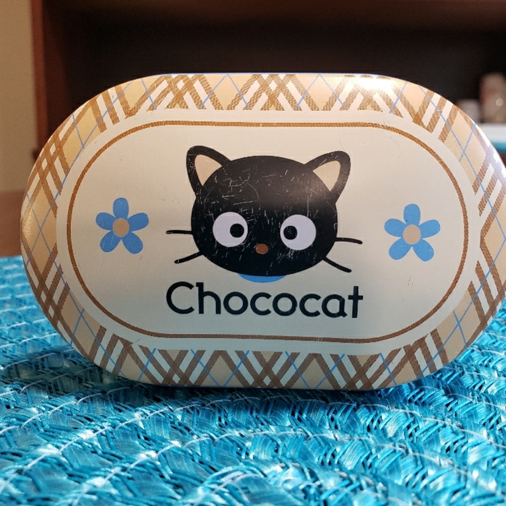 Vintage Chococat Tin with Bandaids